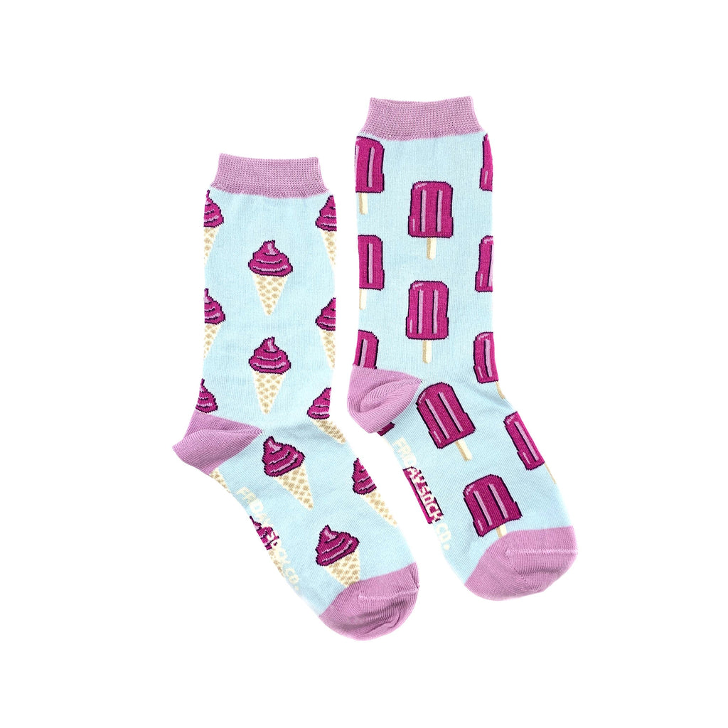 Women's Ice Cream & Popsicle Socks-Canada-Friday Sock Co.