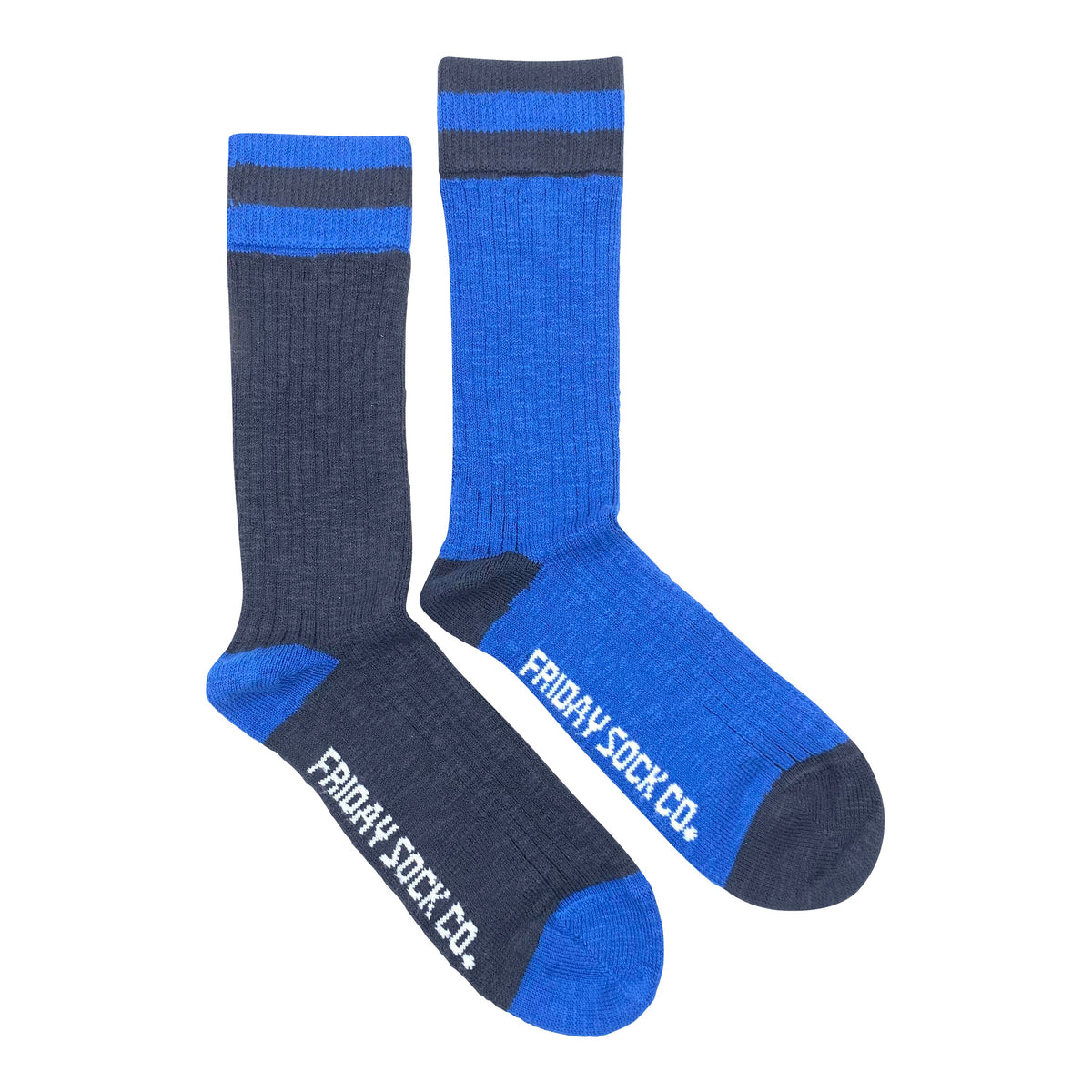 Men's Downhill Camp Socks Mismatched by Design Friday Sock Co.