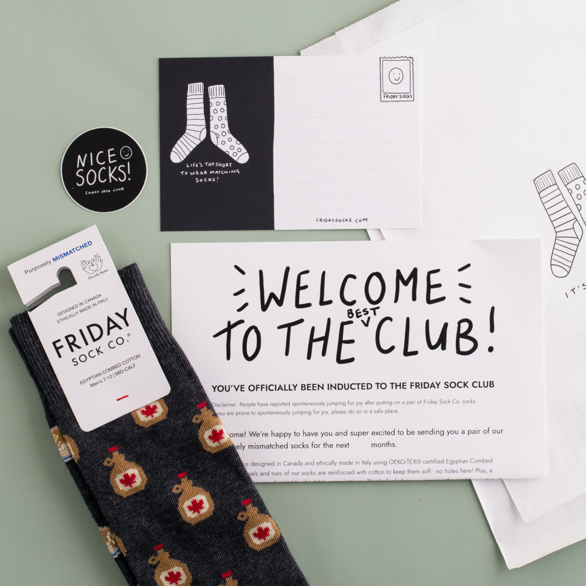 Sock Subscription, Friday Sock Co.