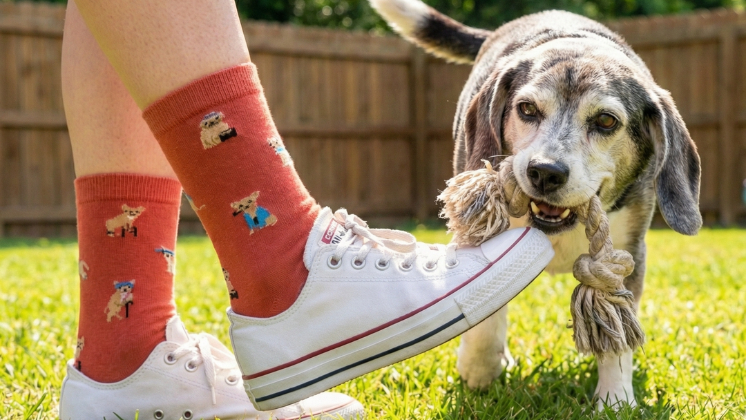National Pet Month Spotlight: Socks That Give Back to Dogs in Need