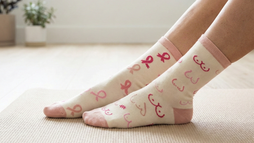 Breast Cancer Awareness Month: Socks That Support More Than Style