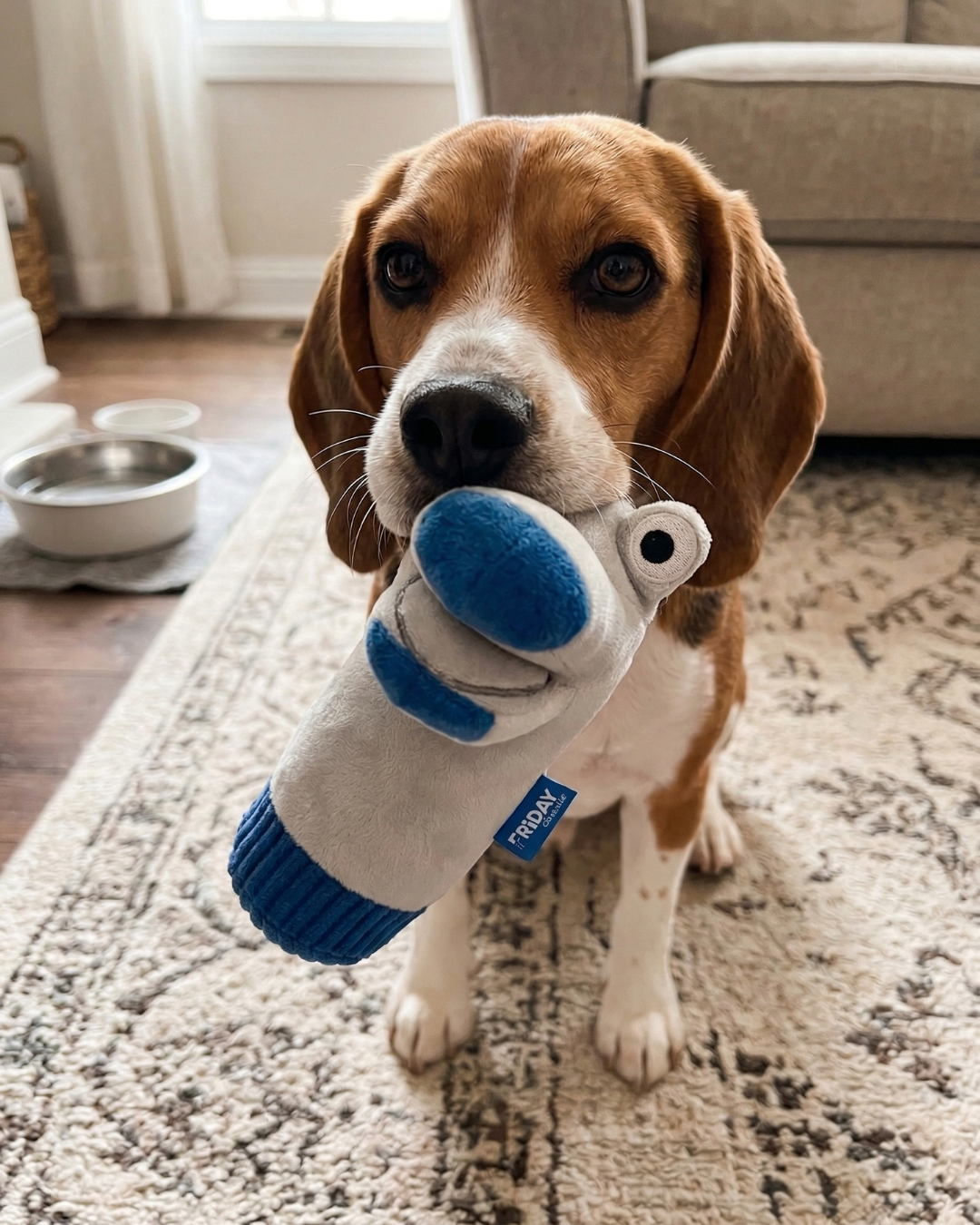 Threadrick Plush Dog Toy