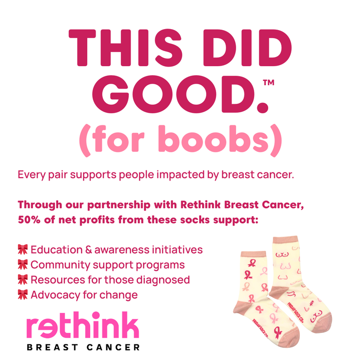 Women's Breast Cancer TDG Socks