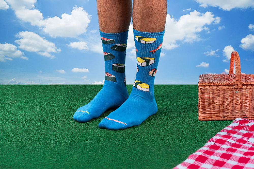 Men's Sushi Day Athletic Socks