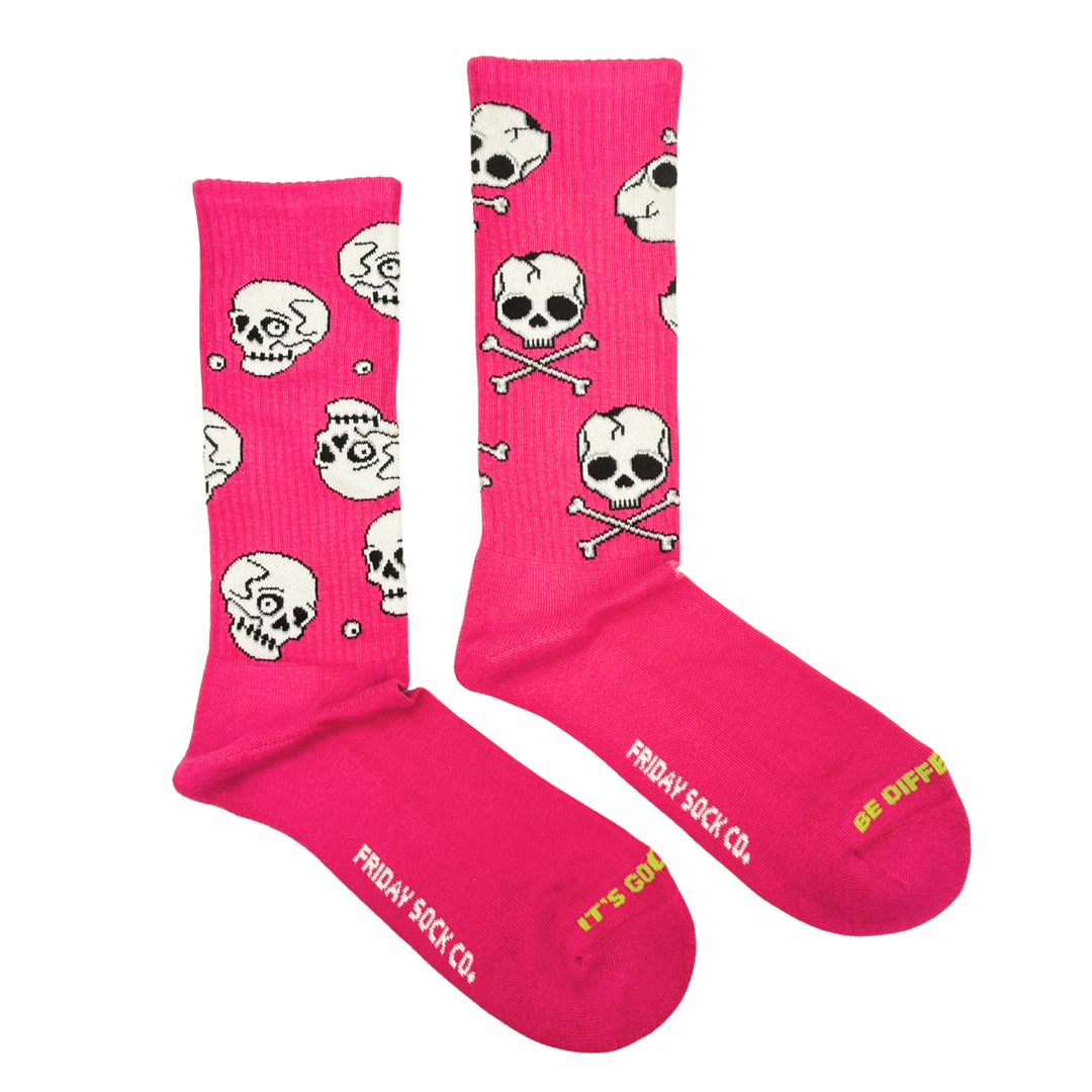 Men's Skulls Silly Athletic Socks