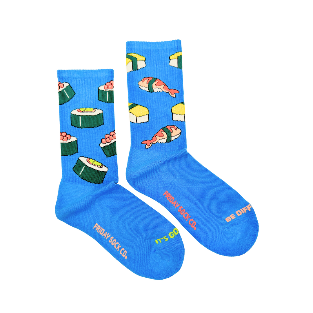 Women's Sushi Day Athletic Socks