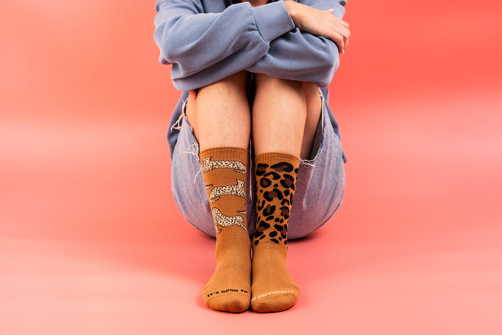 Women's Leopard & Pattern Athletic Socks
