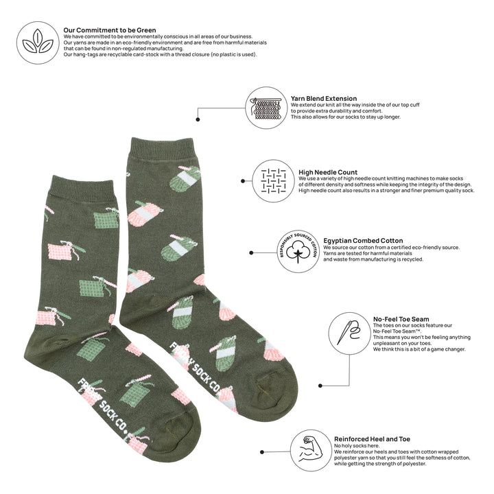 Women's Crochet Socks