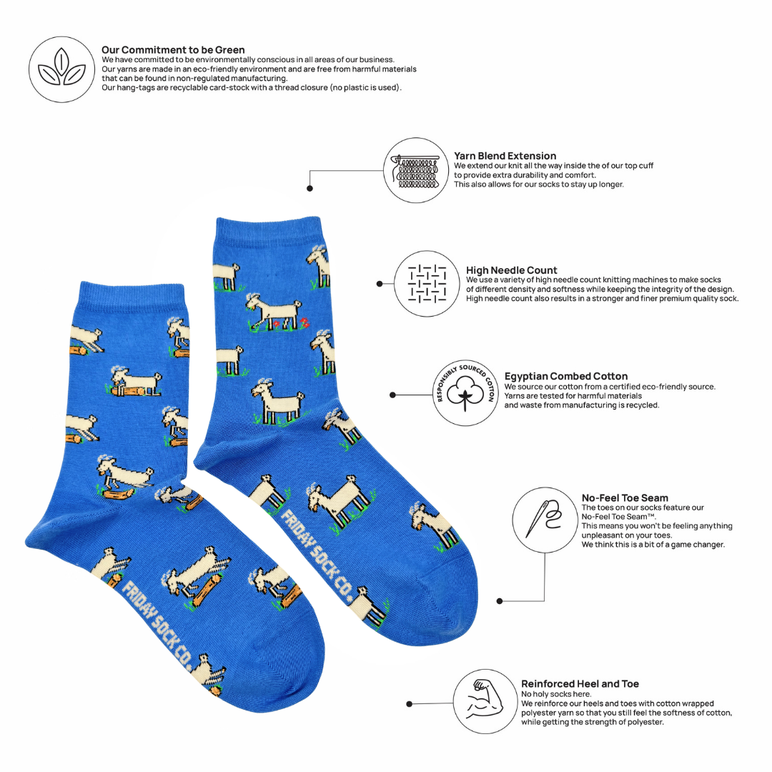 Women's Goats TDG Socks