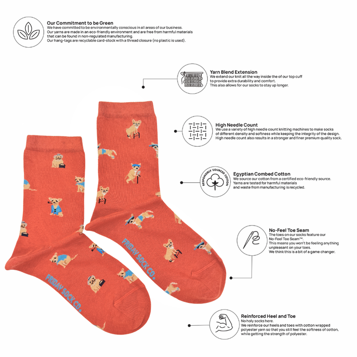 Women's Old Doggies TDG Socks