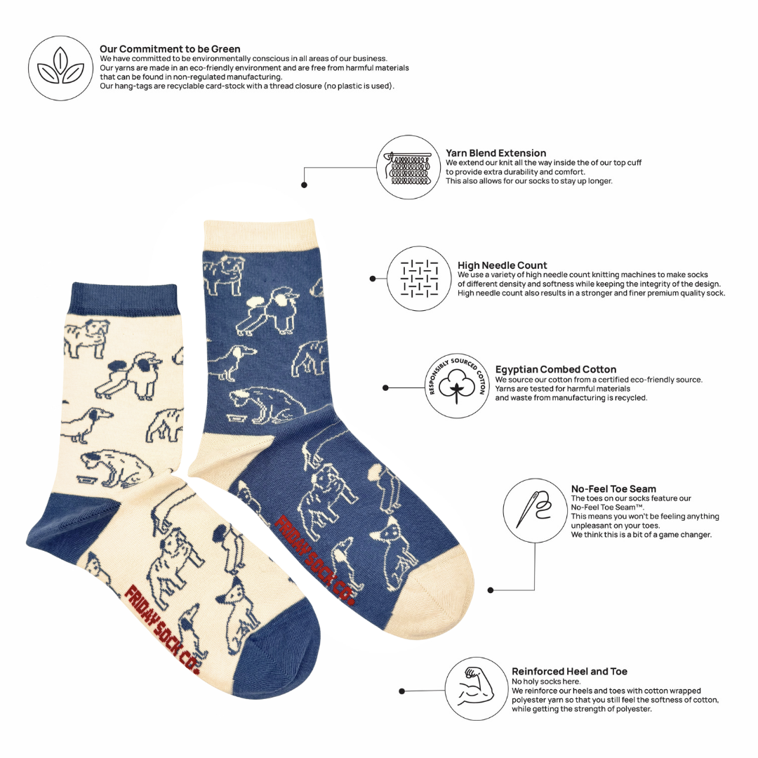 Women's Dogs TDG Socks