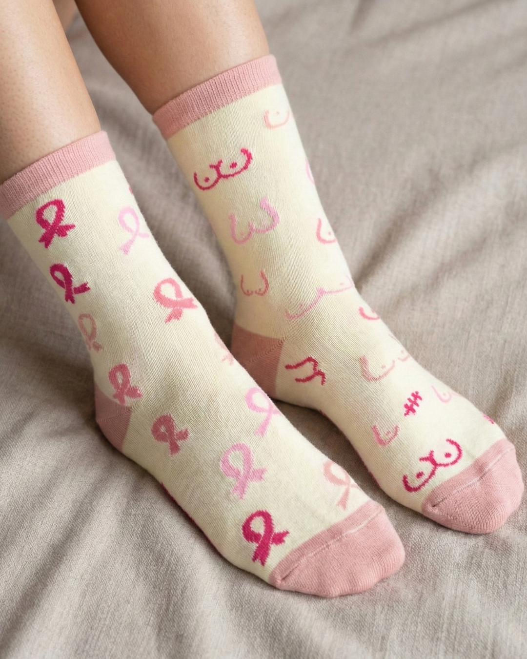 Women's Breast Cancer TDG Socks