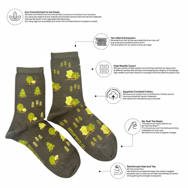 Women's Trees TDG Socks