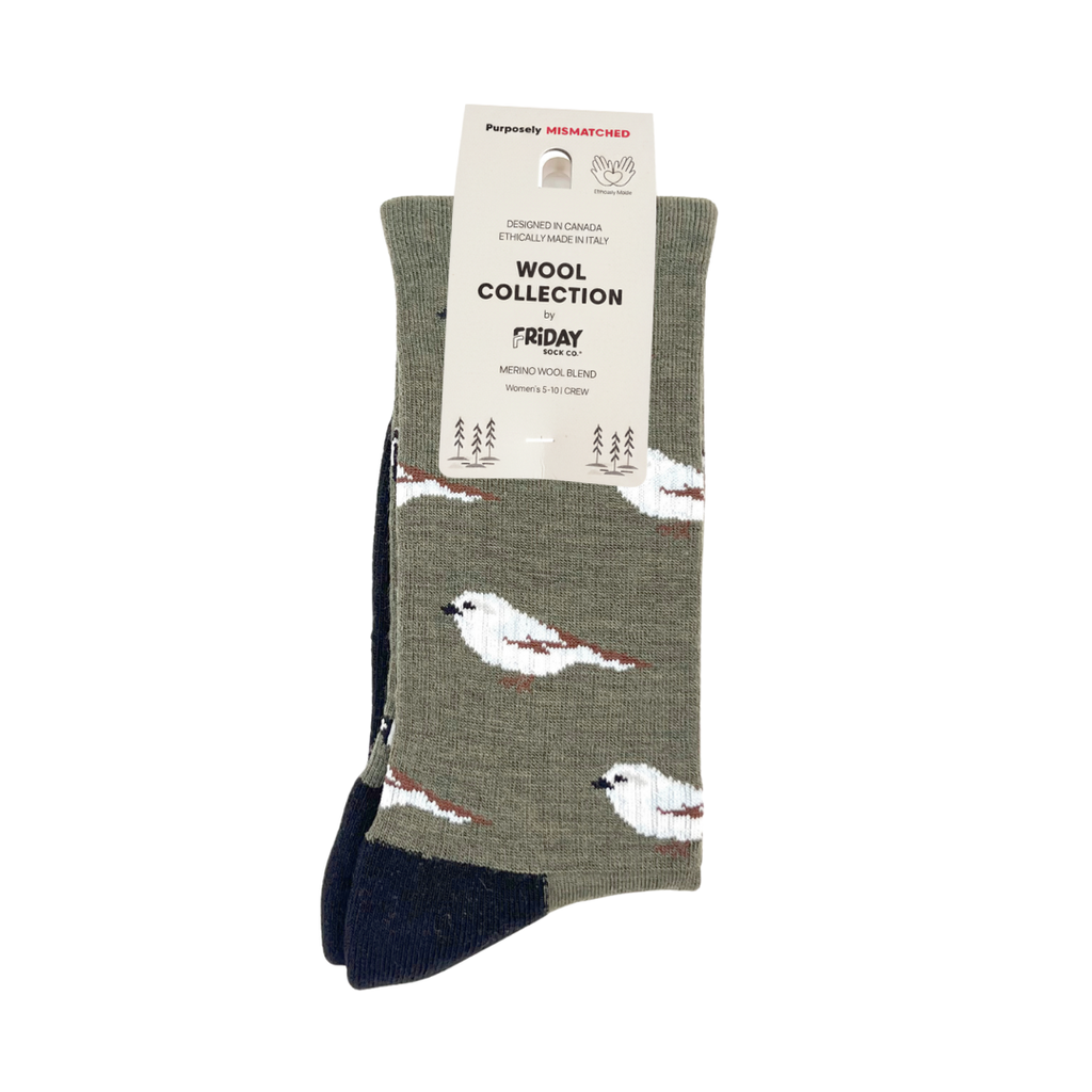 Women's Bird & Birdwatching Merino Wool Socks