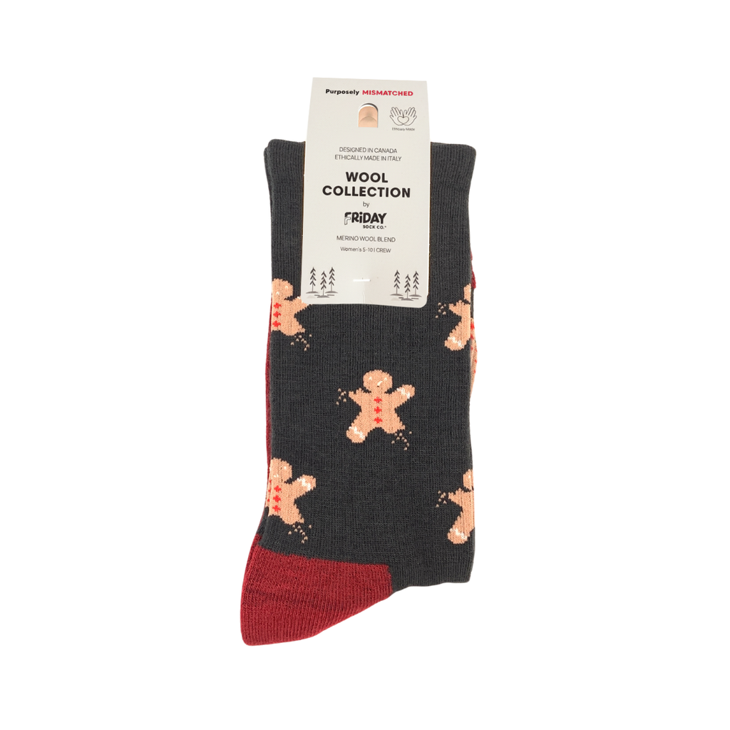 Women's Gingerbread Merino Wool Socks