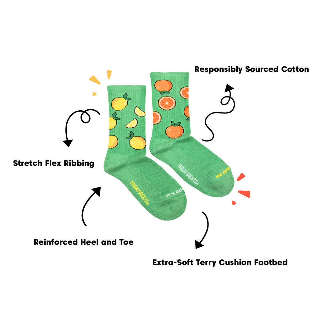 Women's Citrus Athletic Sock