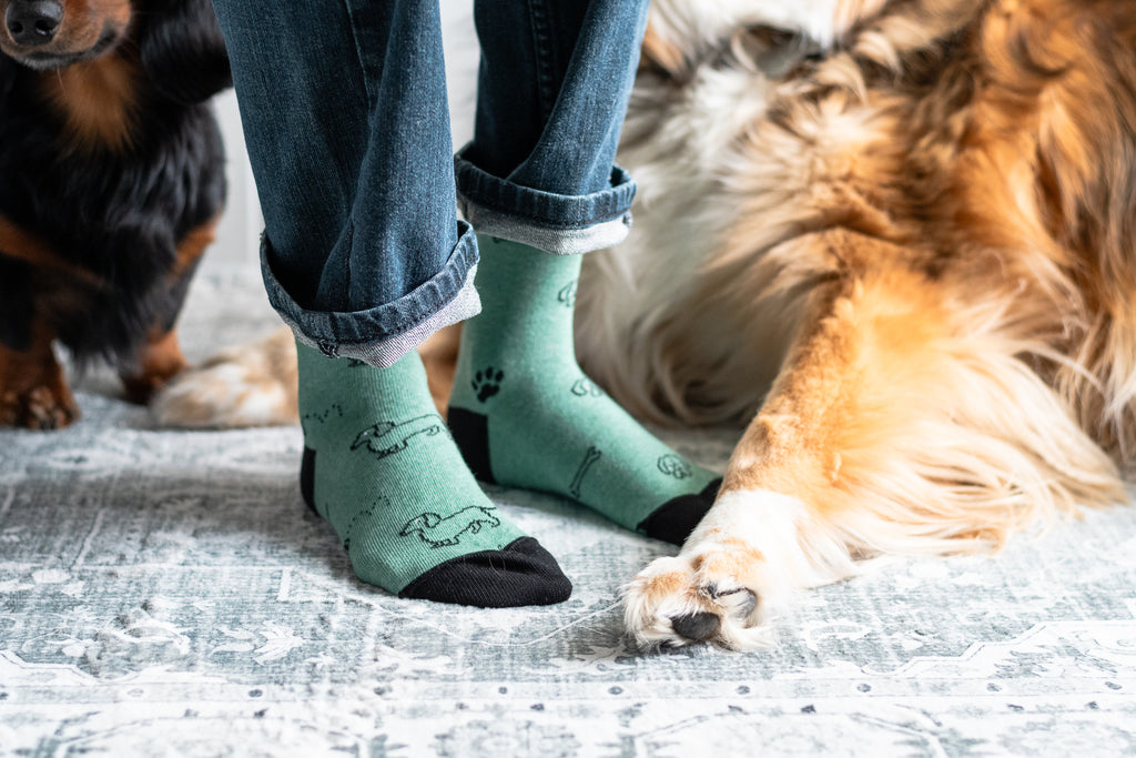 Kids Mismatched Dog Socks