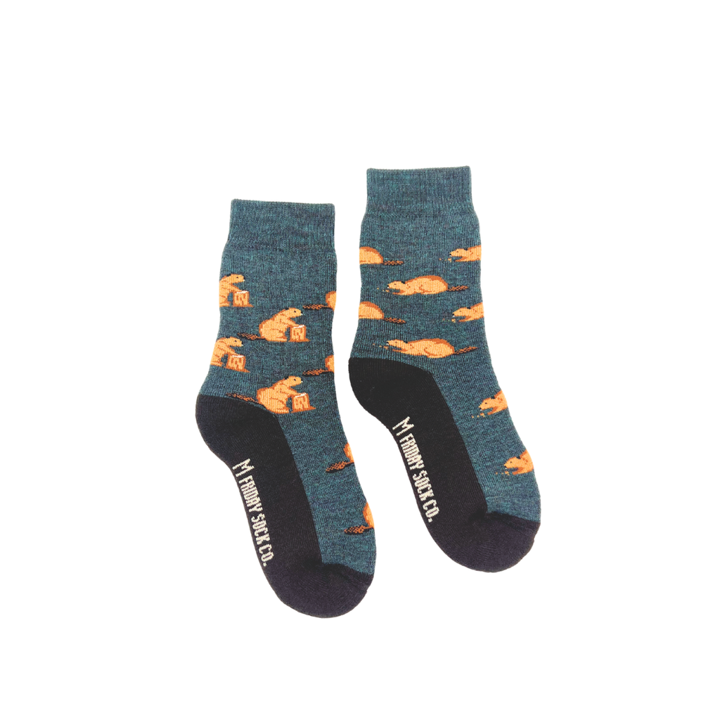 Kid's Beaver Merino Wool Socks
