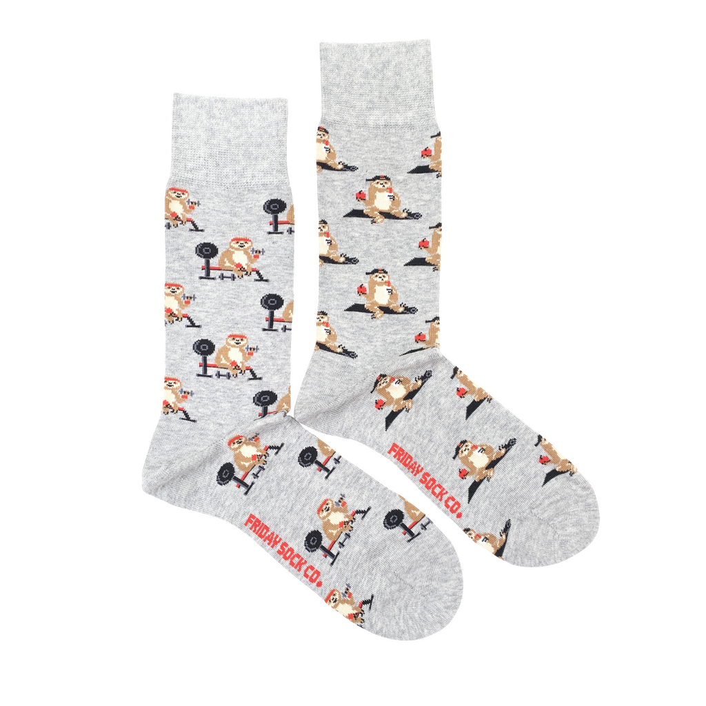 Men's Sloth Working out Socks