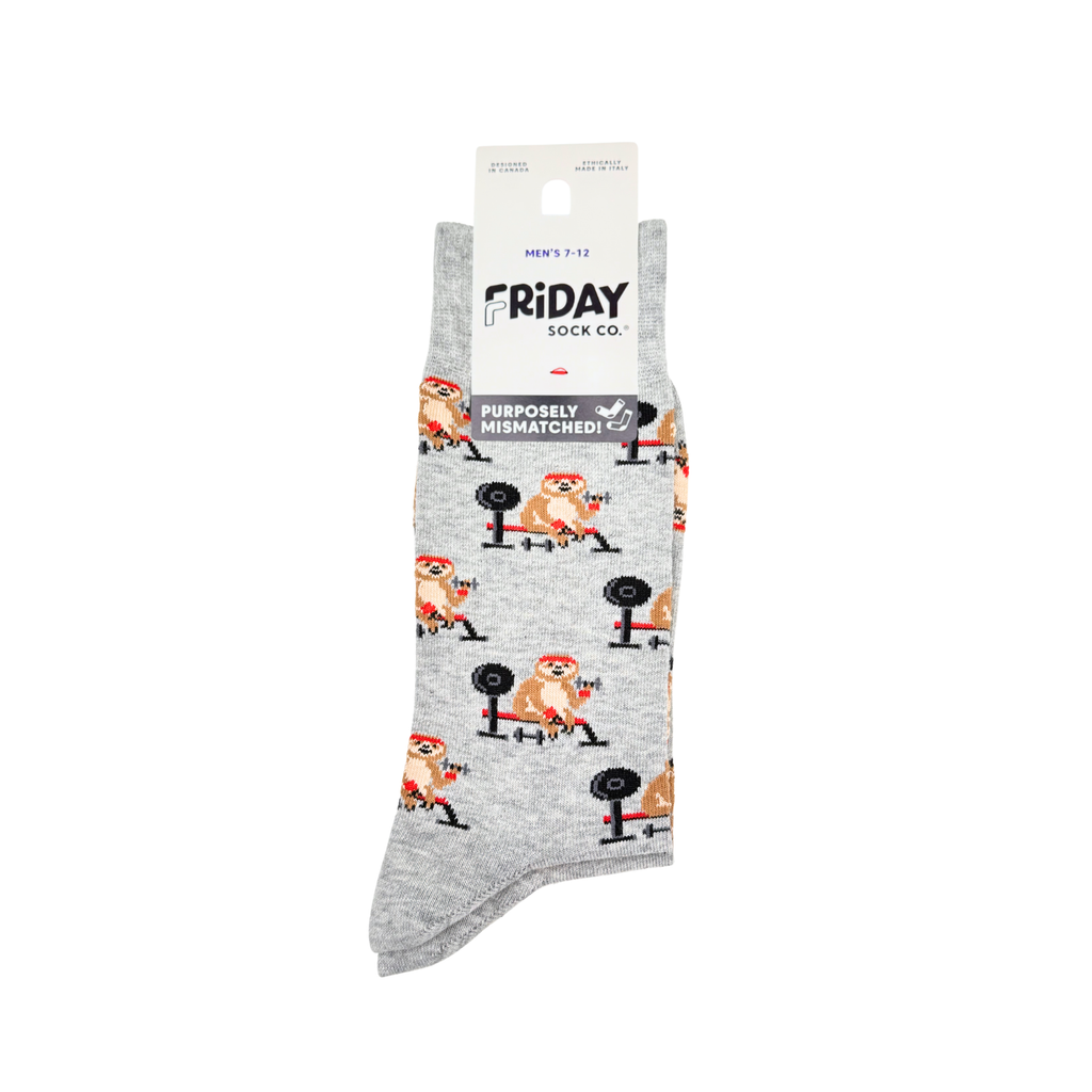 Men's Sloth Working out Socks