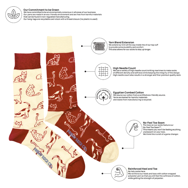 Men's Cats TDG Socks