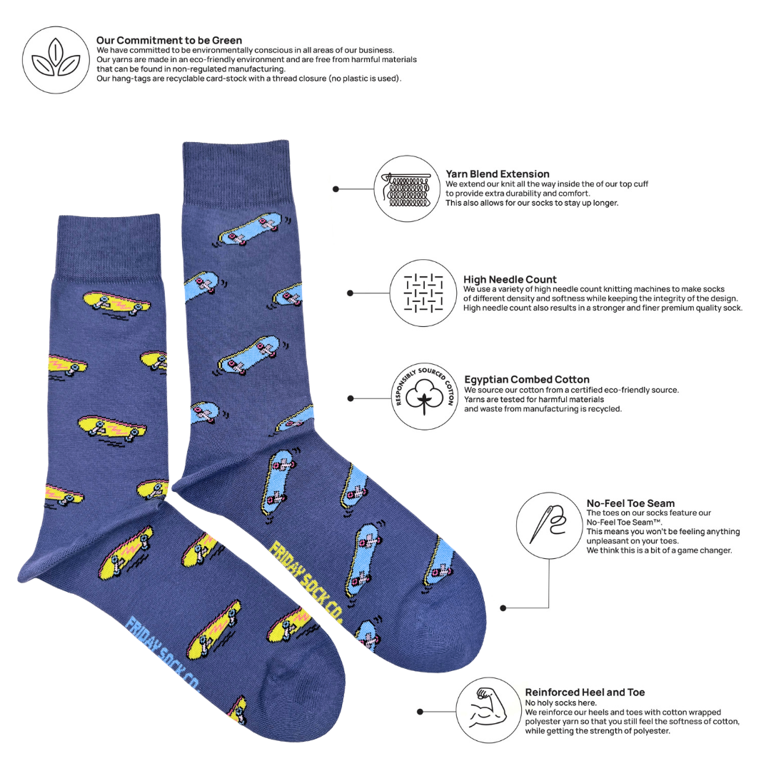 Men's Skateboarding TDG Socks