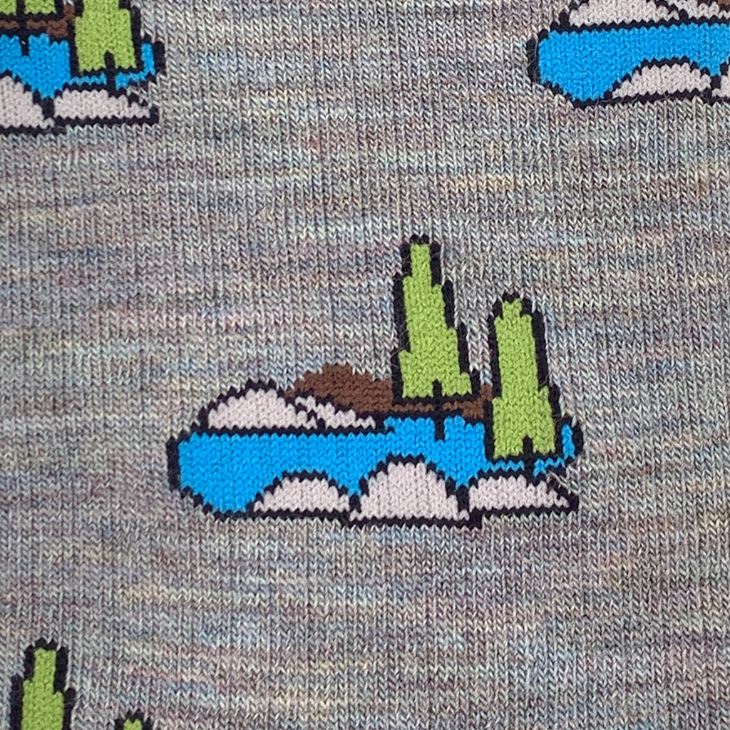 Men's Map & Outdoors Merino Wool Socks