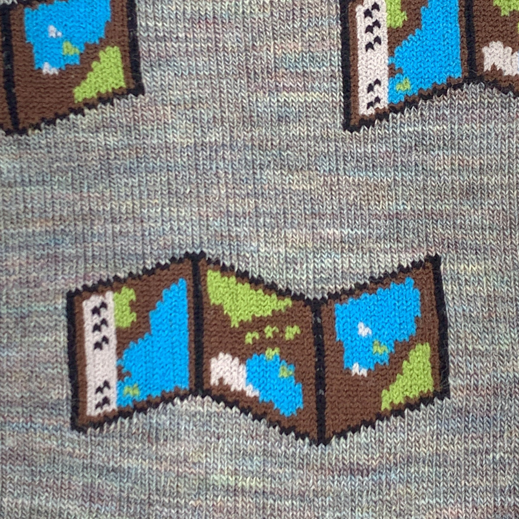Men's Map & Outdoors Merino Wool Socks
