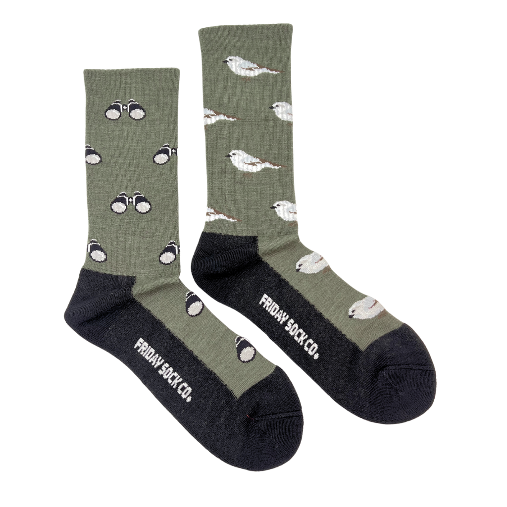 Men's Bird & Birdwatching Merino Wool Socks