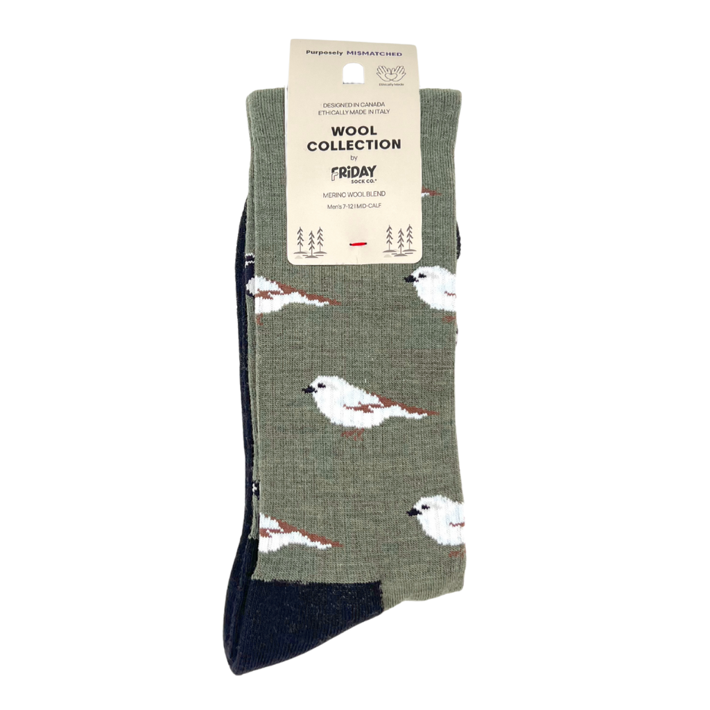 Men's Bird & Birdwatching Merino Wool Socks