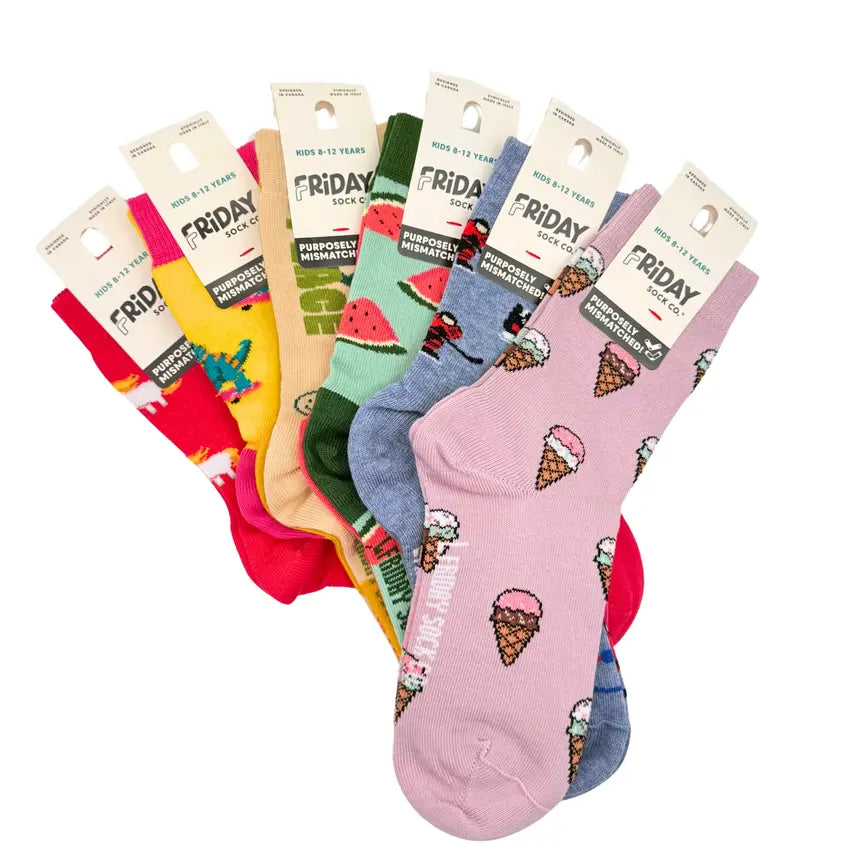 Kids Mismatched Sock Subscription