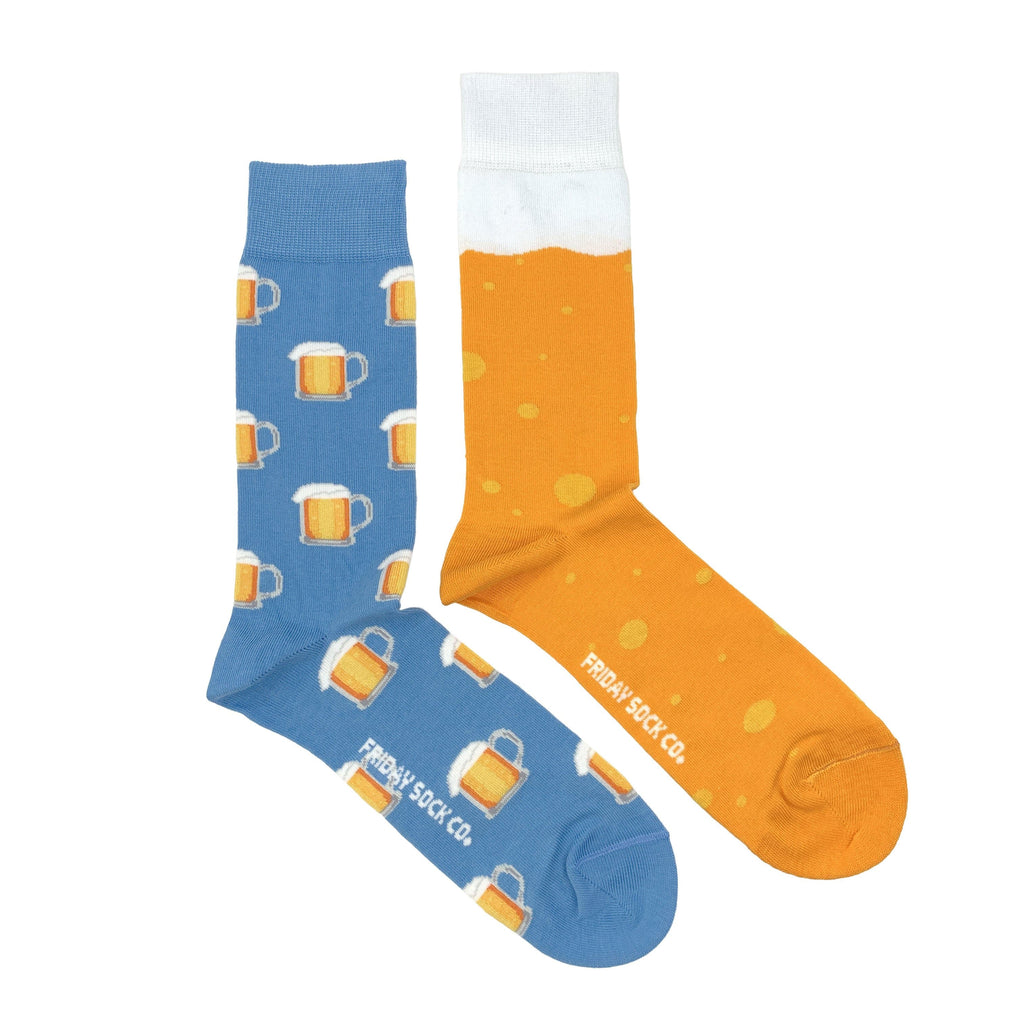 Men's Inside Out Beer Socks-Socks-Canada-Friday Sock Co.