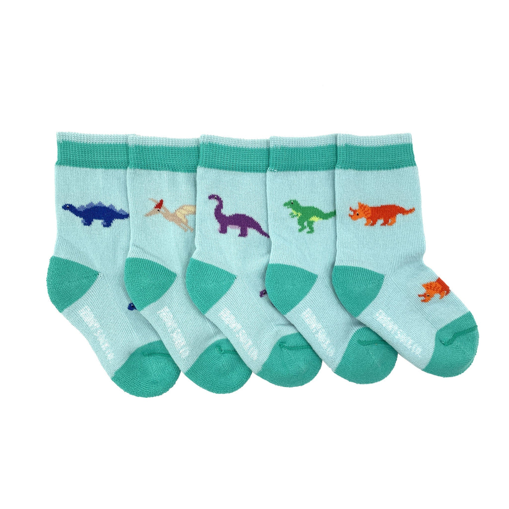 Baby Dinosaur Socks-Baby Socks-Canada-Friday Sock Co.