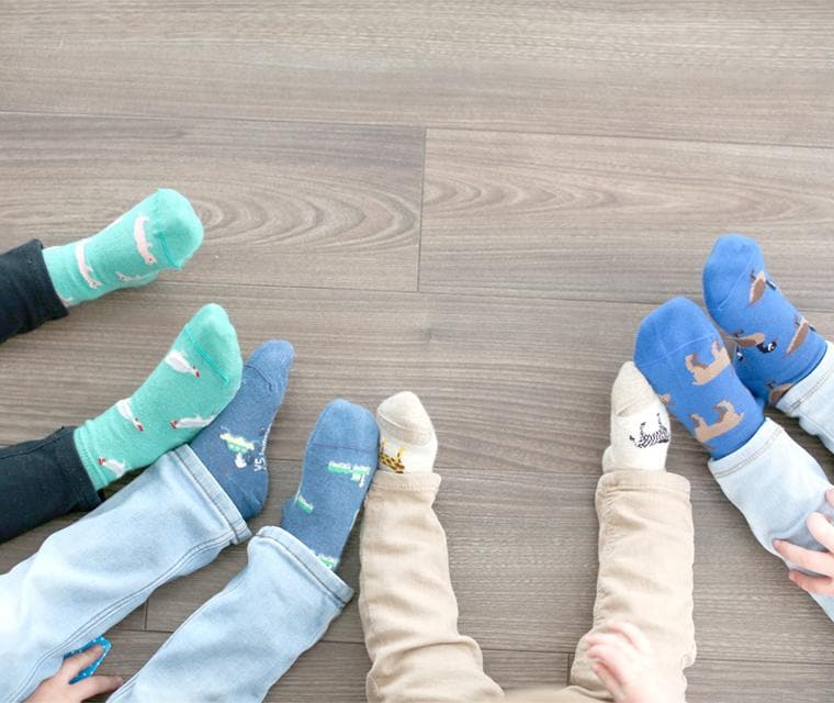 Baby Zoo Socks-Baby Socks-Canada-Friday Sock Co.