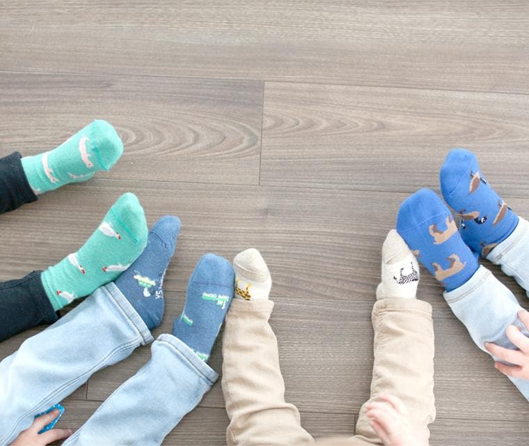 Kid's Beaver, Moose, & Goose Socks-Kid's Socks-Canada-Friday Sock Co.