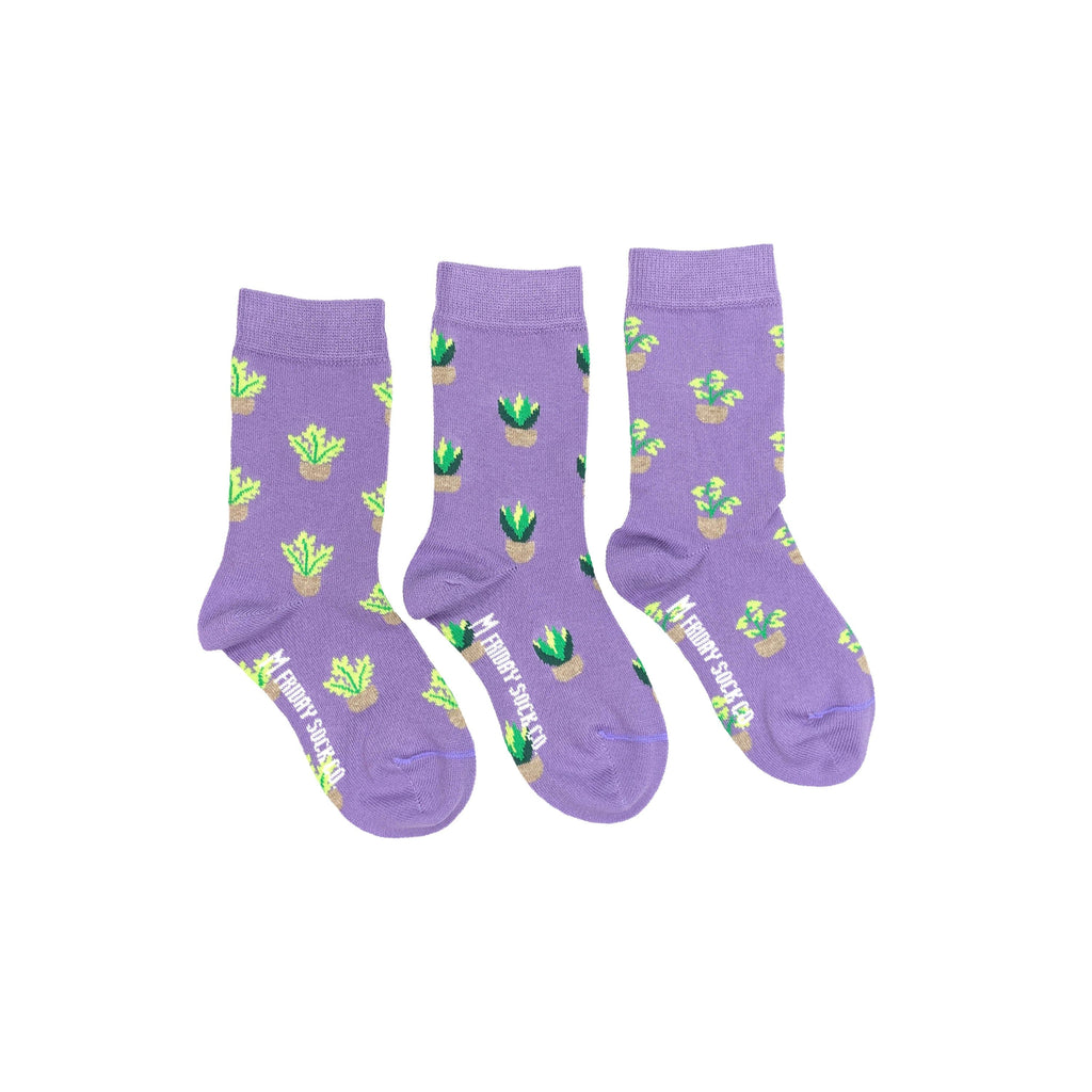 Kid's Plant Socks-Kid's Socks-Canada-Friday Sock Co.