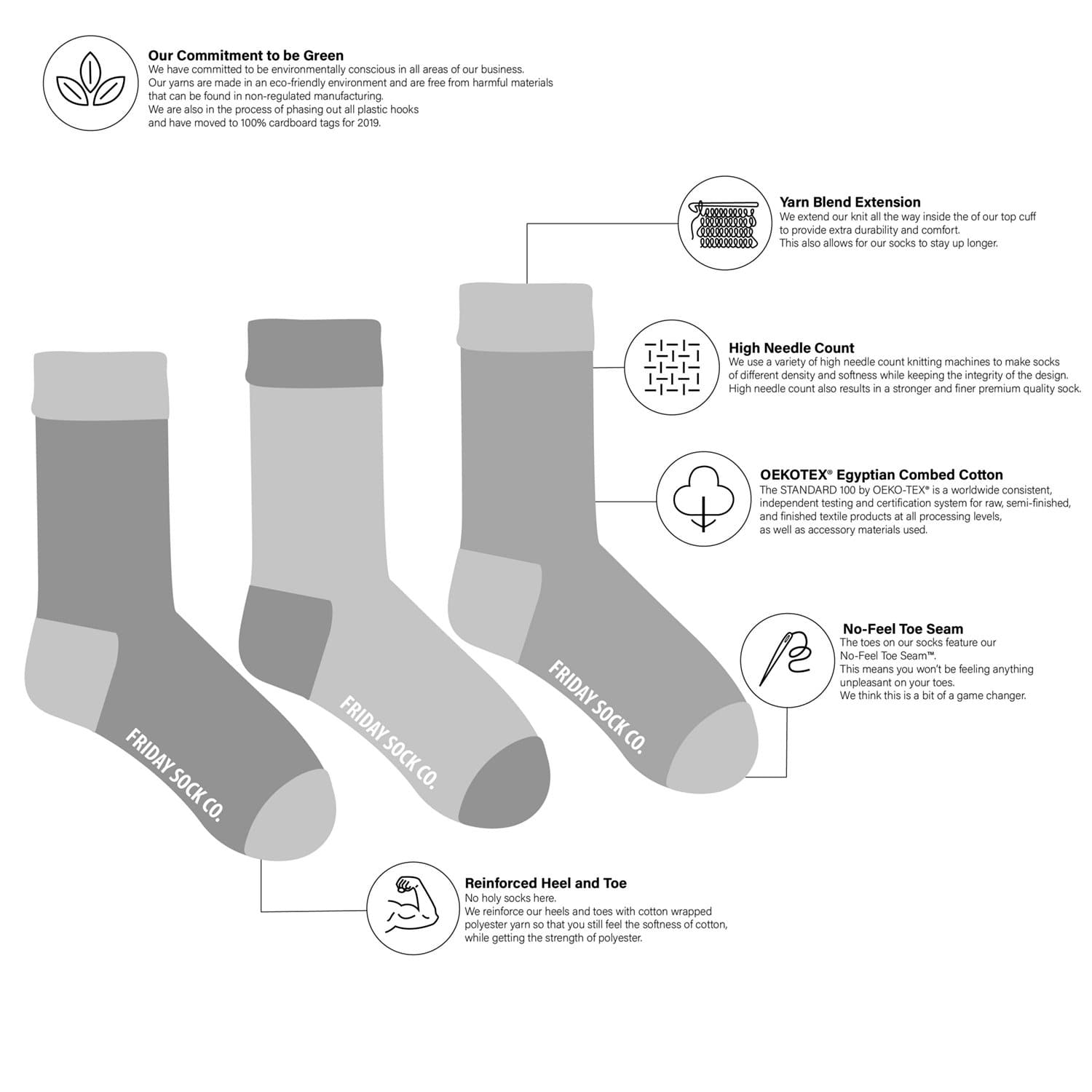 Kid’s Hockey V2 Socks | Mismatched by Design | Friday Sock Co.