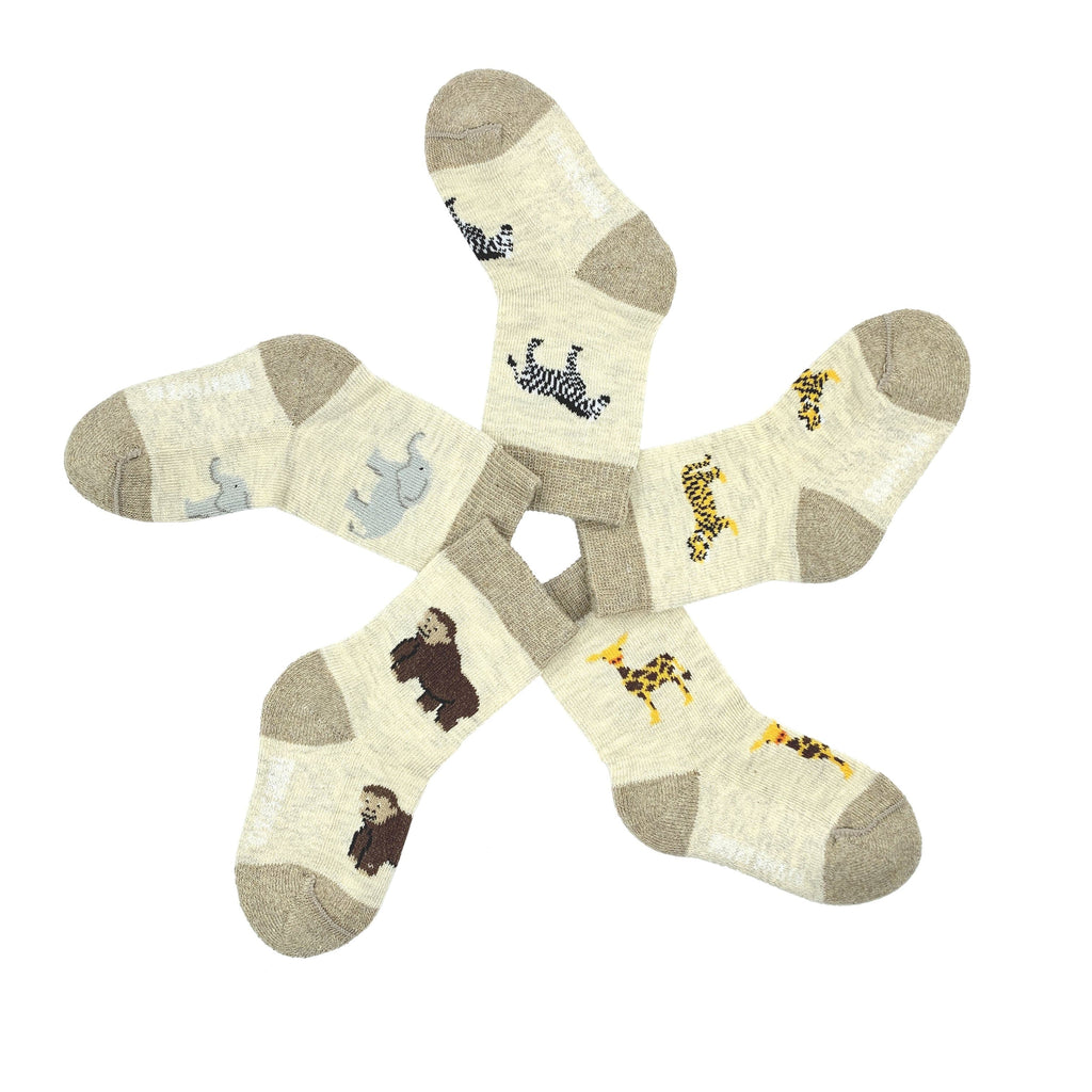 Baby Zoo Socks-Baby Socks-Canada-Friday Sock Co.