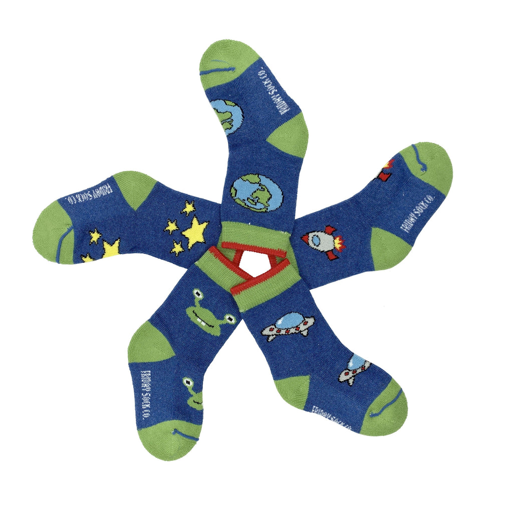 Baby Space Socks-Baby Socks-Canada-Friday Sock Co.