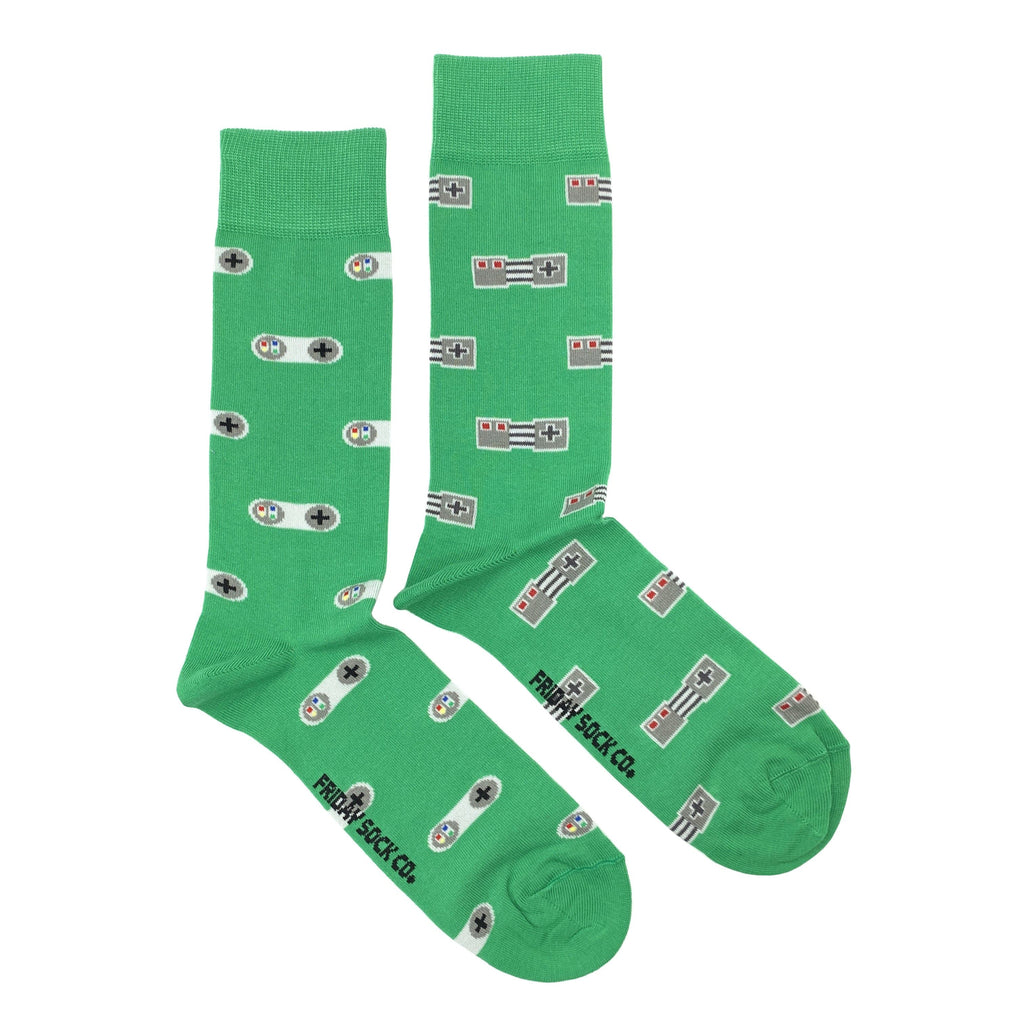 Men's Video Game Controller Socks-Men's Socks-Canada-Friday Sock Co.