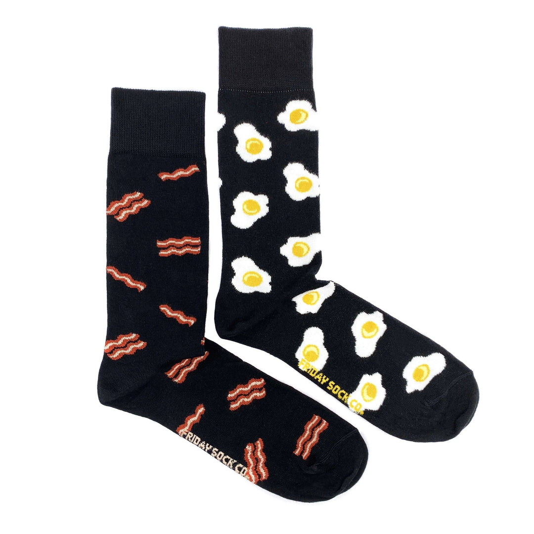 Men's Bacon & Egg Socks-Men's Socks-Canada-Friday Sock Co.