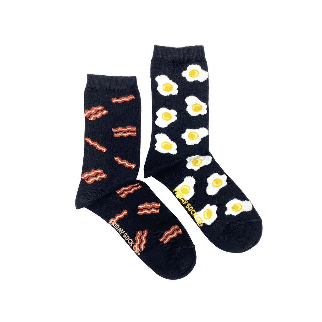 Women's Bacon & Egg Socks-Canada-Friday Sock Co.