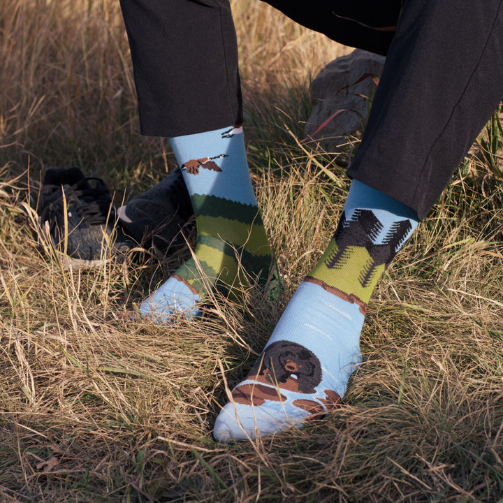 Men’s Canadian Shield Landscape Socks