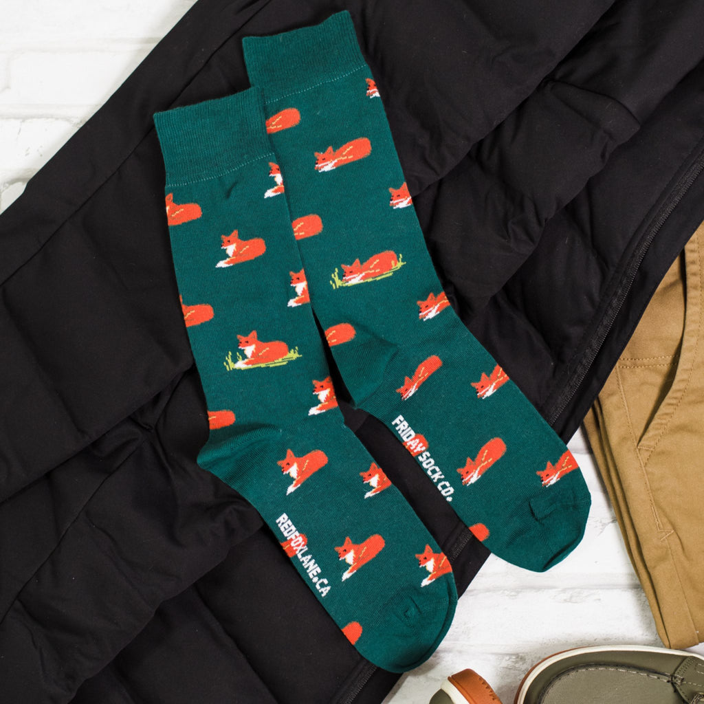 Men's Red Fox Lane Socks