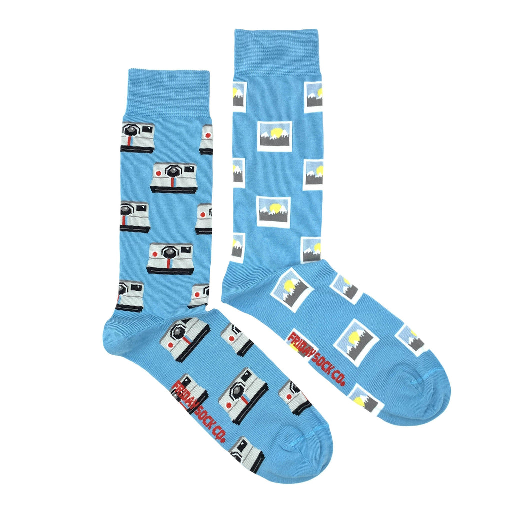 Men's Instant Photo & Camera Socks-Canada-Friday Sock Co.