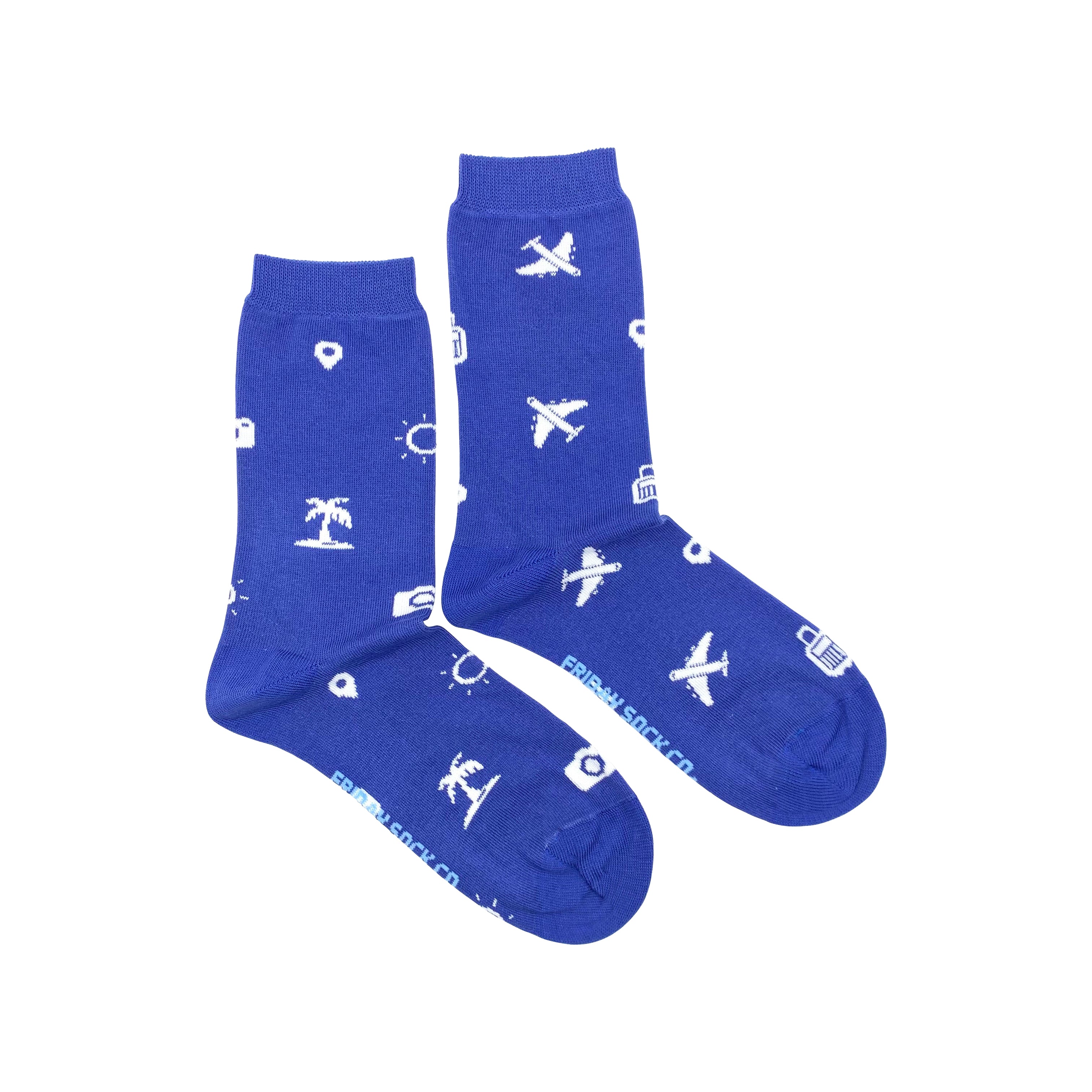 Women s Travel Socks Mismatched Friday Sock Co