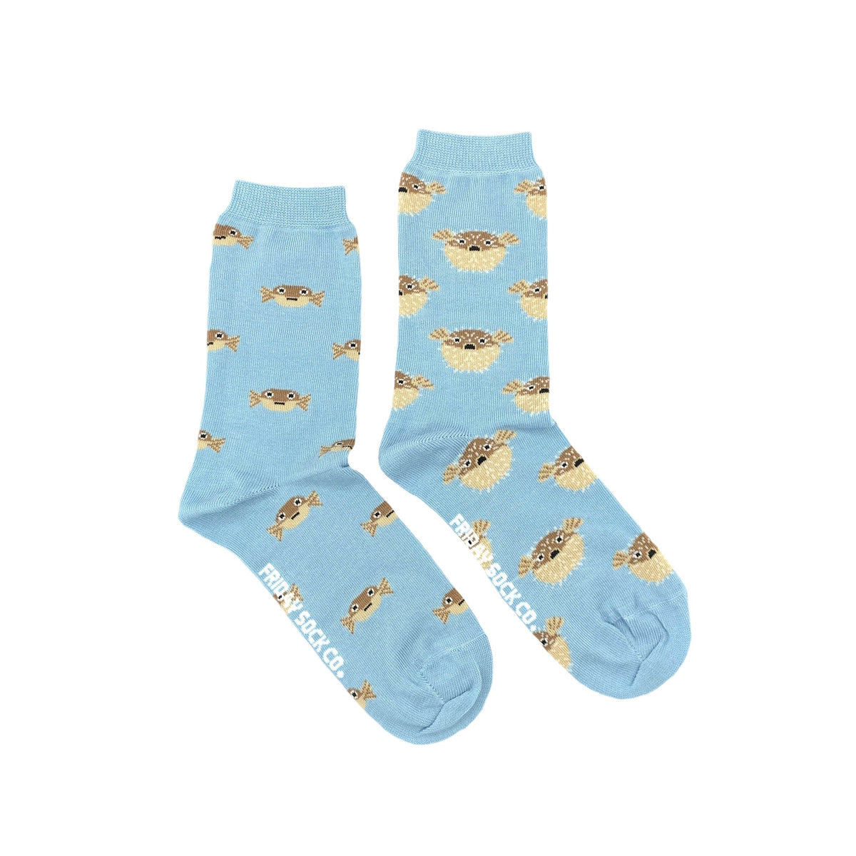 Women's Puffer Fish Socks | Mismatched by Design | Friday Sock Co.